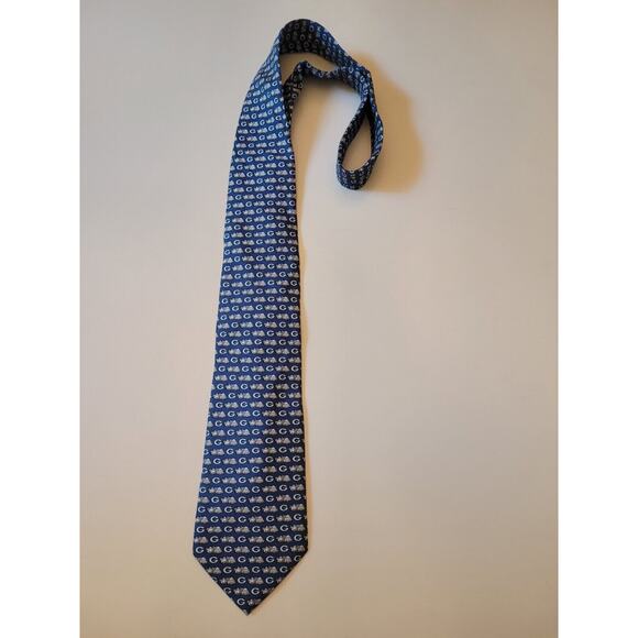 Vineyard Vines Custom Collection The Gunnery‎ Blue Tie - Picture 1 of 5